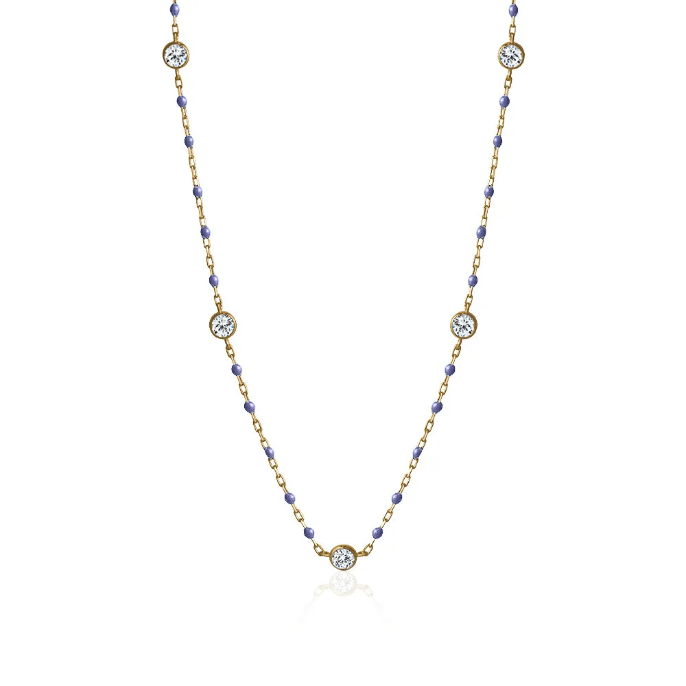 ROSARY CRYSTAL NECKLACE