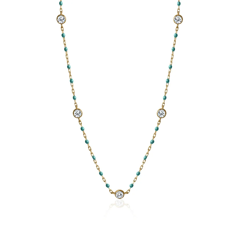 ROSARY CRYSTAL NECKLACE