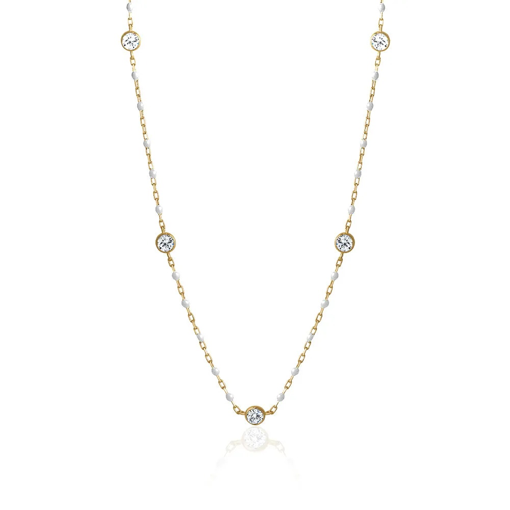 ROSARY CRYSTAL NECKLACE