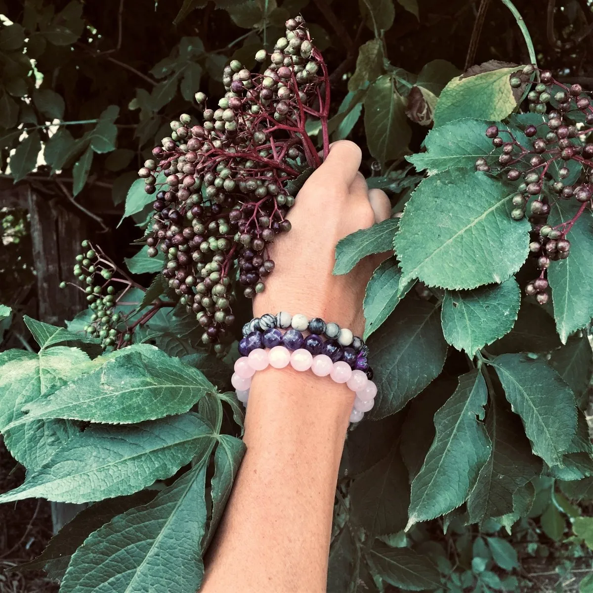 Rose Quartz Bracelet for Compassion, Gratitude and Healing Your Heart