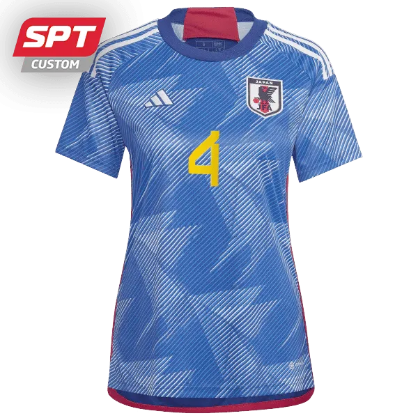 Saki Kumagai # 4 Japan National Womens Home Jersey - 2023