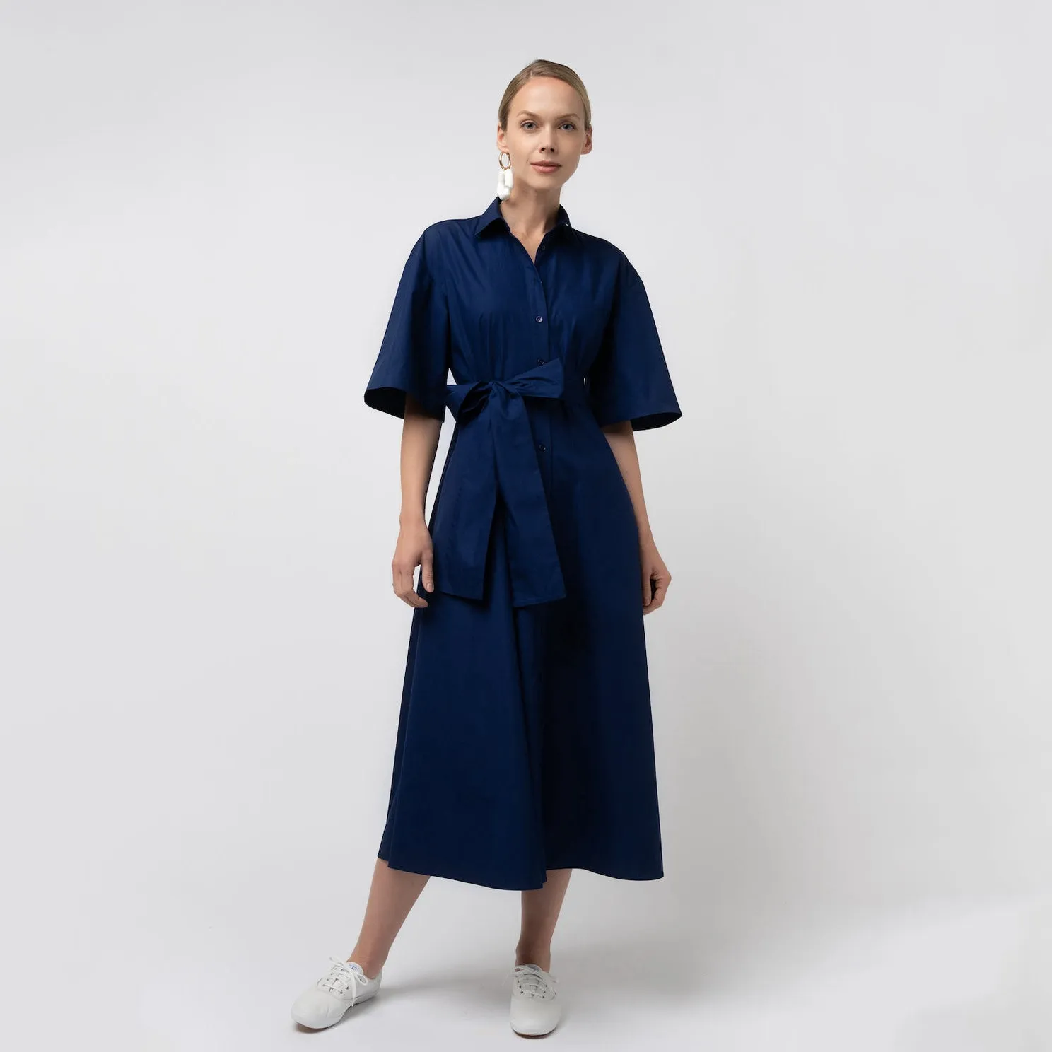 SALE! The Synonym Dress in French Navy by Grammar