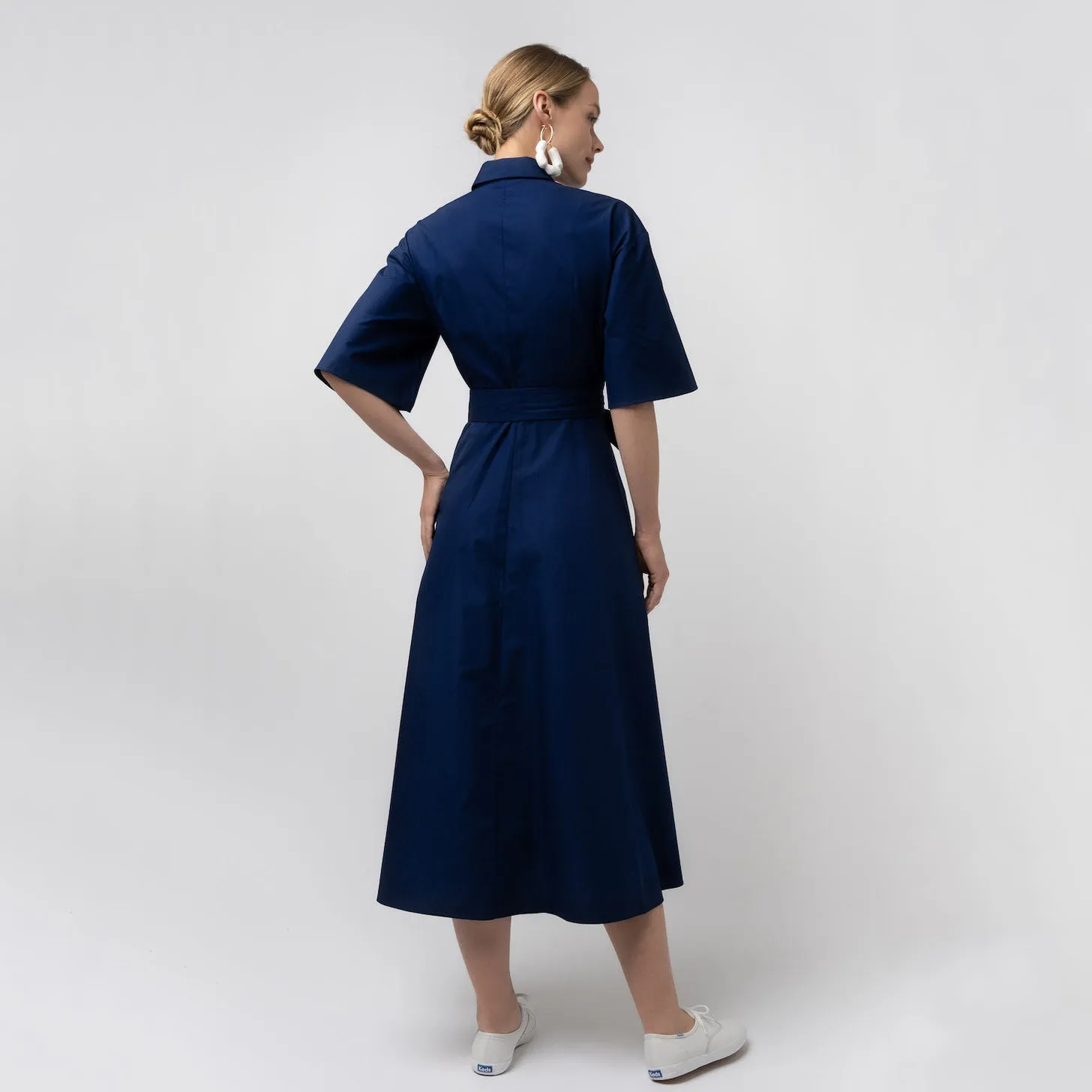 SALE! The Synonym Dress in French Navy by Grammar