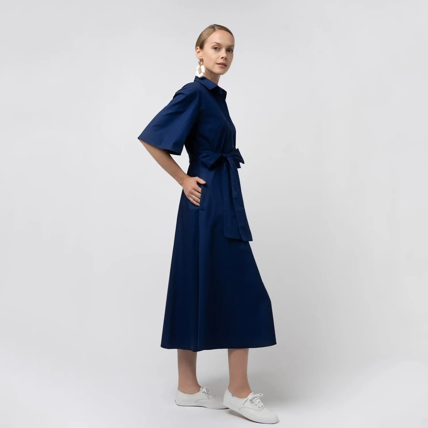 SALE! The Synonym Dress in French Navy by Grammar