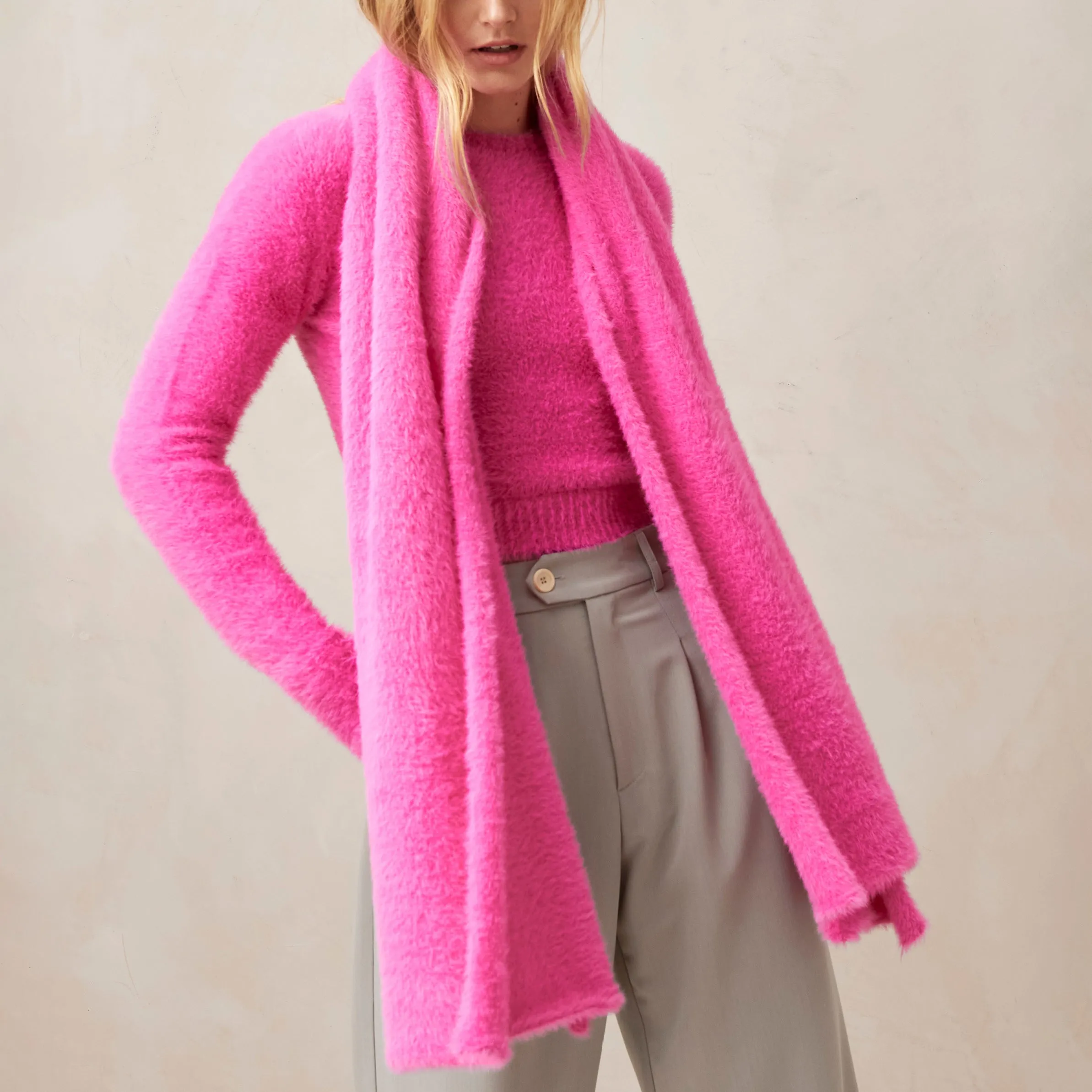 Suave Pink Tricot