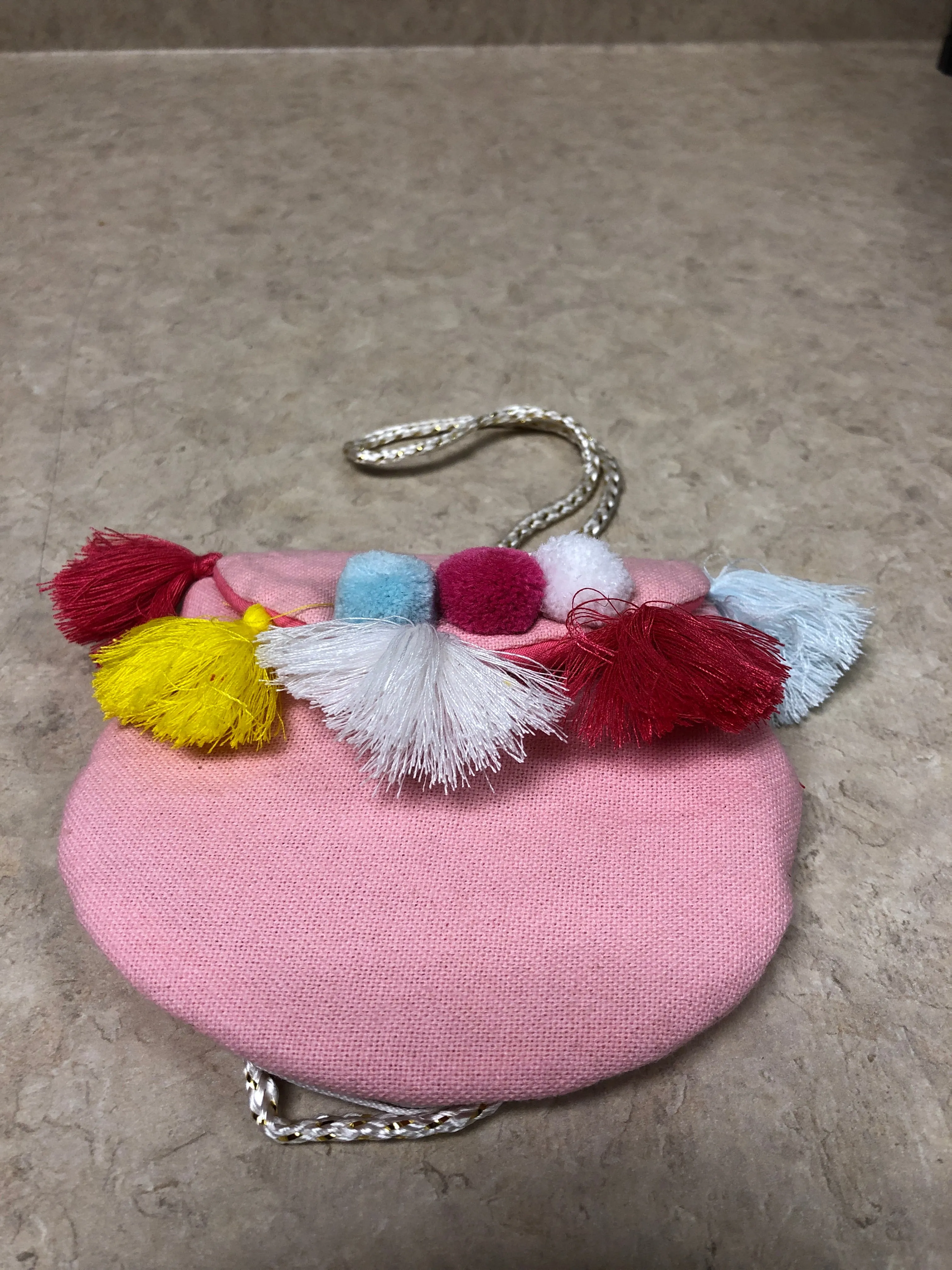 Tassel Purse - Pink