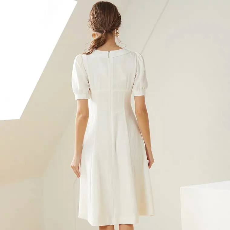 The Bertilly Short Puffed Sleeves Dress