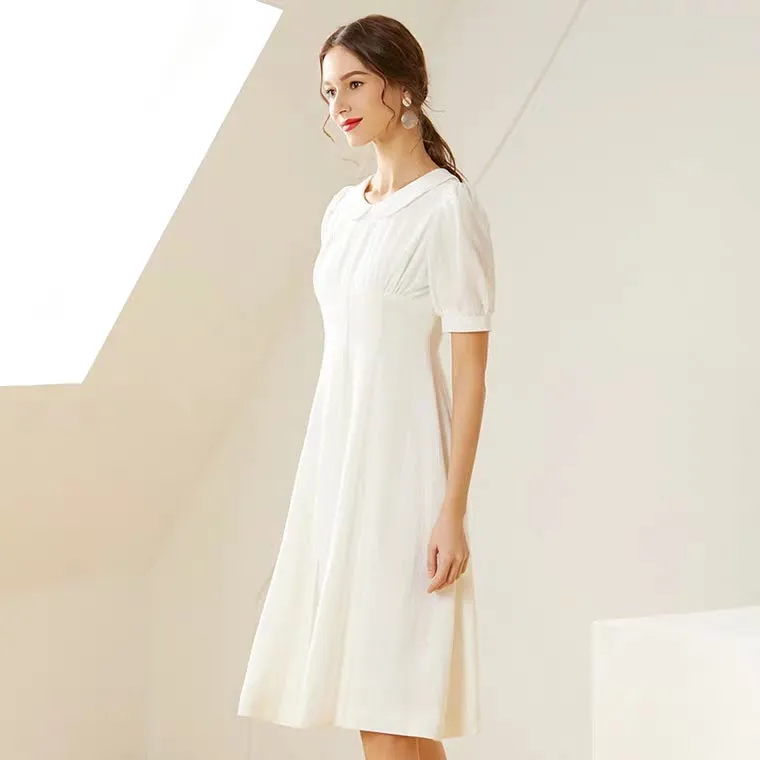 The Bertilly Short Puffed Sleeves Dress