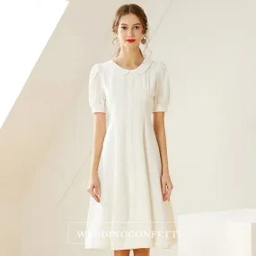 The Bertilly Short Puffed Sleeves Dress