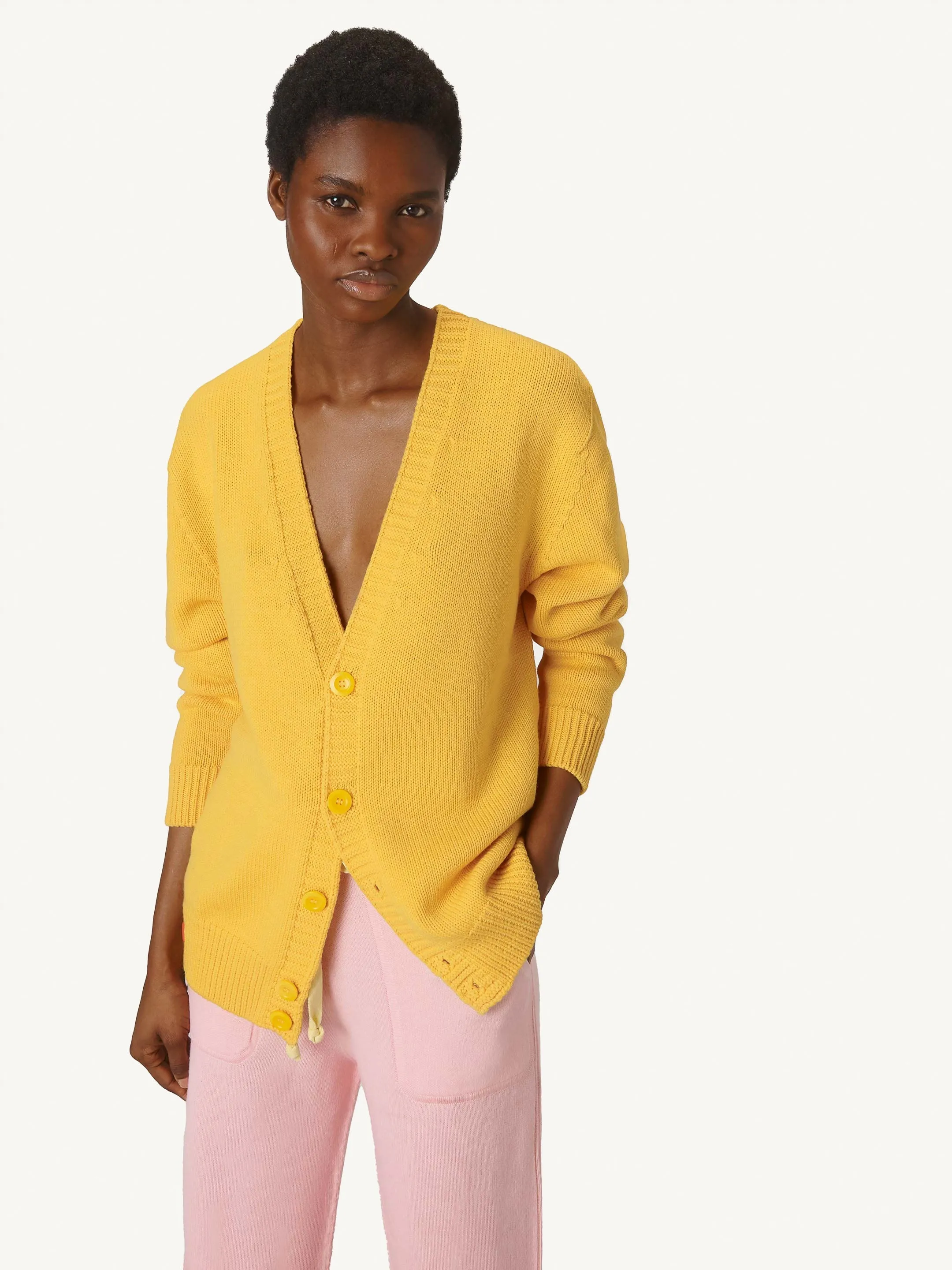 The Cardigan - Sunflower Yellow