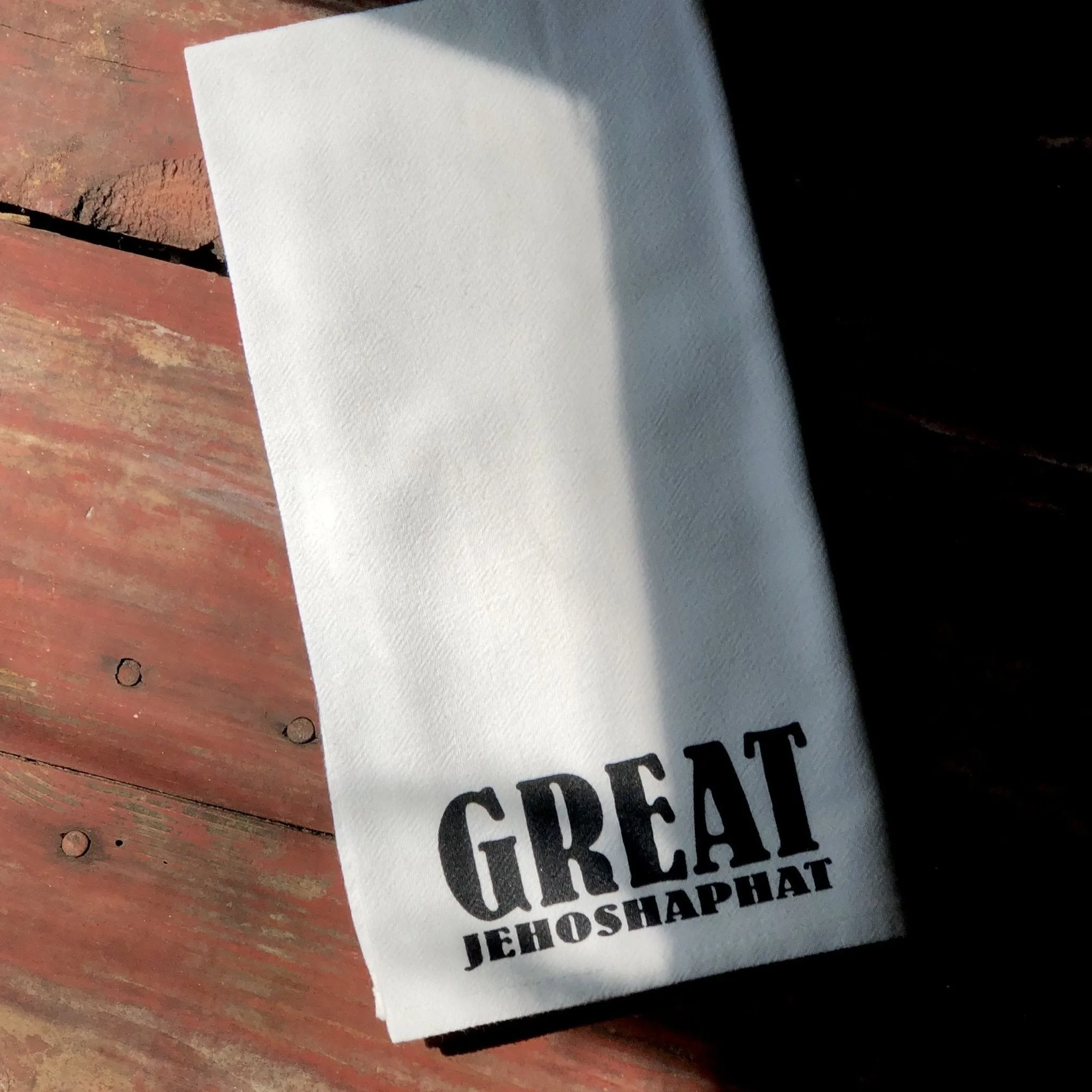 The Great Jehoshaphat Cotton Napkin