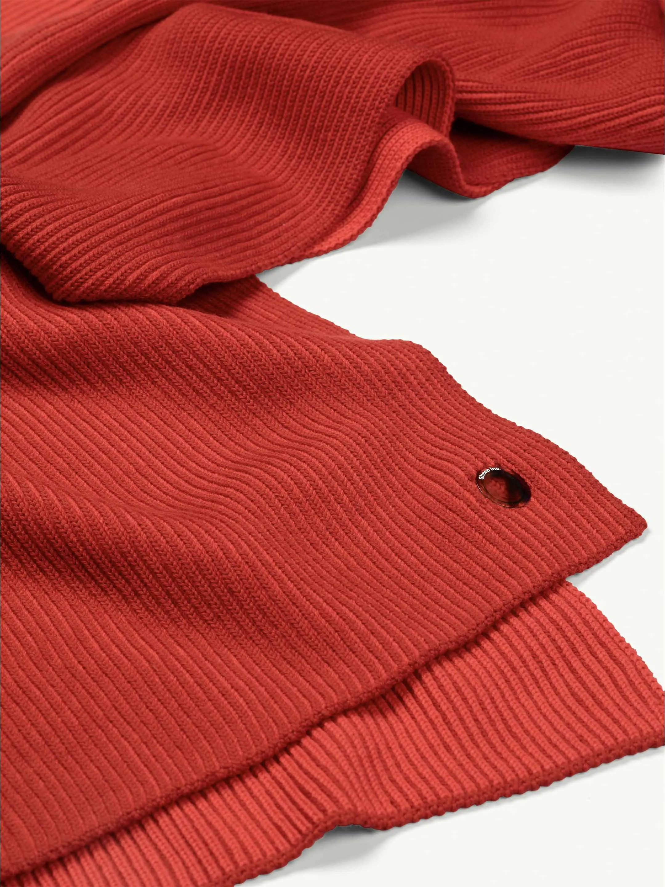 The Reversible Scarf - Real Red