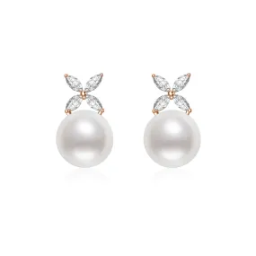 Top Grade Freshwater Pearl Earrings WE00621 | EVERLEAF