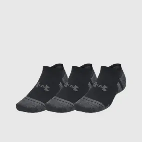 Under Armour Unisex PERFORMANCE TECH 3PK NS Black