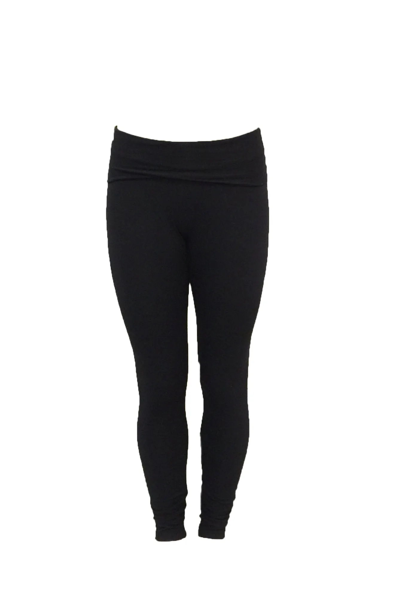 UnSEAMly Organic Cotton Foldover Waist Legging