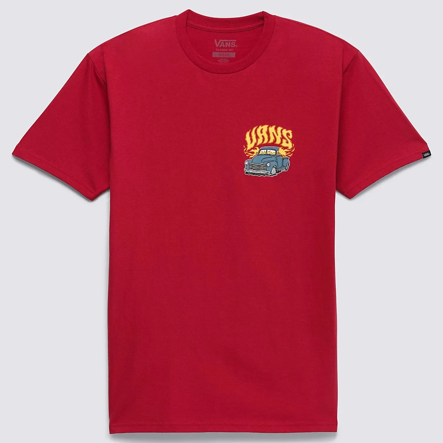 VANS Running On Empty T-Shirt - Red