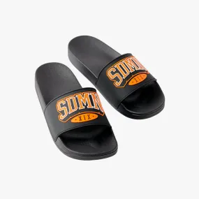 Varsity Sliders [Black/Orange]