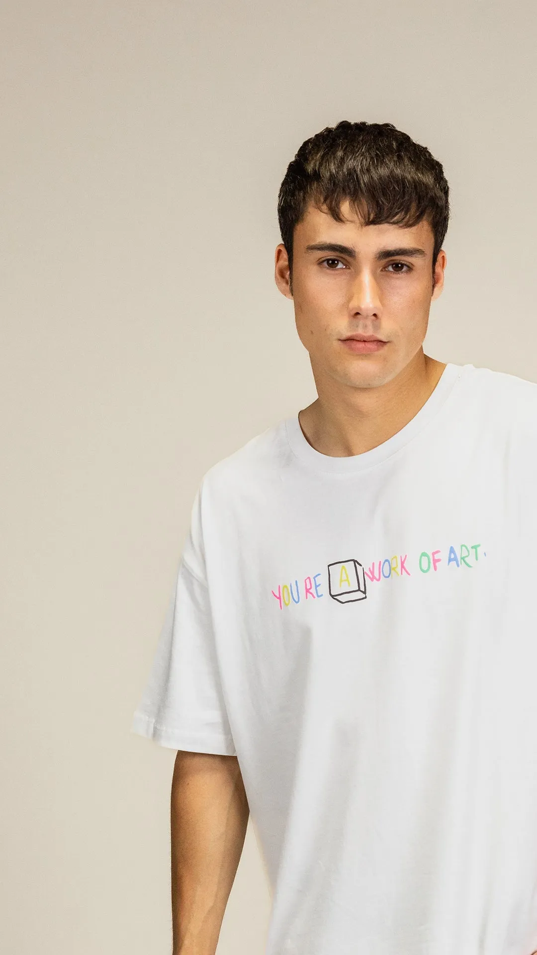 Wild Thoughts Relaxed Tee White