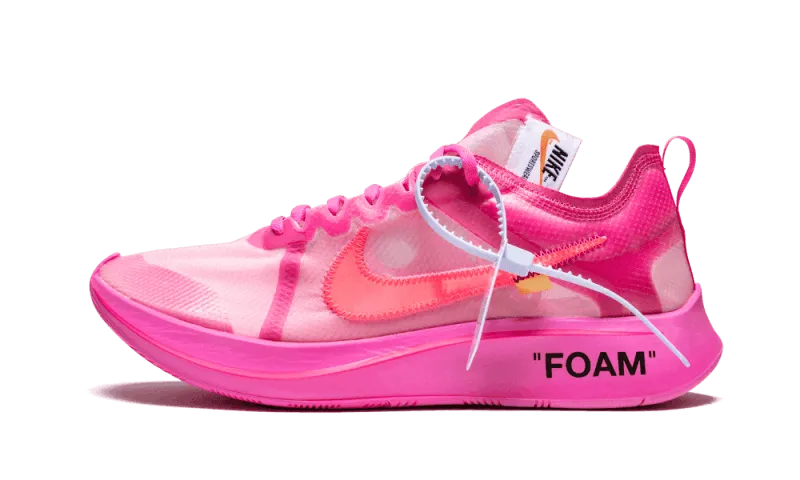 Zoom Fly Off-White Tulip Pink